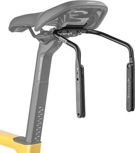 Rhinowalk Stabilisateur de siège de vélo anti-balancement avec 2 trous de fixation pour porte-bouteille, porte-bidon de vélo