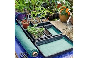Smart Garden Products Moisture Matting - Green, 0.6m x 1 Sold By the Metre - Capillary Matting - Tray Liner