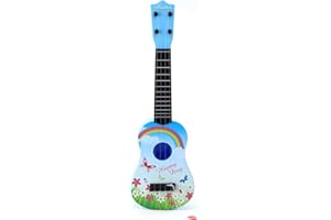 Rexco 21'' Childrens Kids Plastic Acoustic Guitar Musical Instrument Childs Beginners Toy Xmas Gift Blue