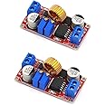 JZK 2Pcs XL4015 Max 5A DC-DC Adjustable Buck Converter 4-38V to 1.25-36V, High power LED constant current driver module, DC to DC XL4015E1 Step Down Power Supply Voltage Regulator Module