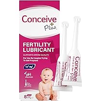 SASMAR Conceive Plus Fertilittsgleitmittel 8 vorgefllten Applikatoren  bei Kinderwunsch : Amazon.de: Drogerie & Krperpflege