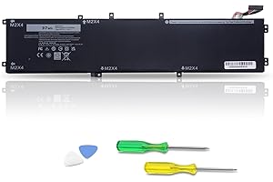 SLDYAPCX 97WH 6GTPY Laptop Battery Compatible With Dell XPS 15 9560 9570 9550 7590 Precision 5520 5530 Vostro 7500 5XJ28 i7-7700HQ 5D91C GPM03 4GVGH 1P6KD