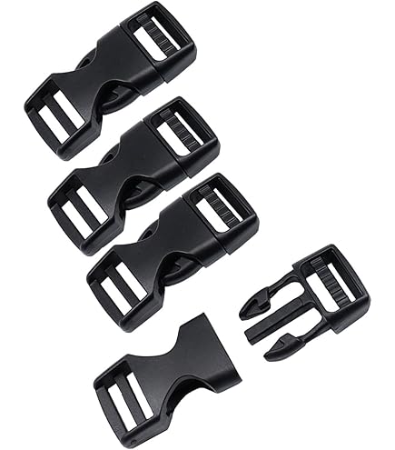 Koop Kunststof buckle steeksluiting 10MM Blauw bij dé expert - 123Paracord