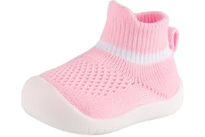 MK MATT KEELY Buty dla niemowląt, buty dziewiarskie, buty dla dzieci, dla dzieci w wieku 6-36 miesięcy, z antypoślizgową gumową podeszwą