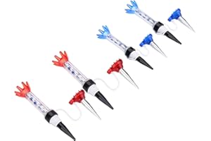 MOKERNALI Tee da Golf magnetiche, Set di 4 Tee da Golf in Plastica Flessibile Magnetica, Tee da Golf Riutilizzabili Lunghi 80mm, Accessori di Allenamento per Uomini e Donne