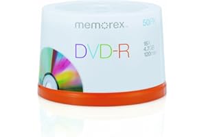 IMATION Memorex M00570 DVD-R 4.7GB 16x 50 Pack Cakebox