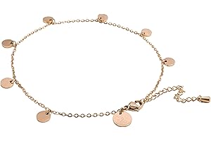 Attraction Zen BRACELET DE CHEVILLE FEMME RESISTANT A L EAU avec breloques Bijoux Femme | TOUTES LES PARTIES SONT EN ACIER INOXYDABLE 316L