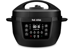 Instant Pot Multicooker XL 7.1L 7-in-1 Smart Cooker - pentola a pressione, slow cooker, cuociriso, padella per saltare, yogurtiera, vaporiera e scaldavivande, Nero