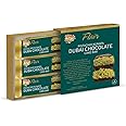 Flair Viral Dubai Pistachio Chocolate Bar 3 Pack - Dubai Chocolate Bars Pistachio Kunafa, Delicious Snack, Original Taste, Baked Kunafa, 3 Bars (165g)
