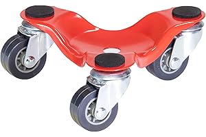 WAGNER DESIGN YOURSELF WAGNER Carrello da trasporto MM 1193 I 16 x 16 cm I con 3 ruote I cuscinetti antiscivolo- ideale per carichi ingombranti I portata 60 kg I protegge il pavimento I uso flessibile - 20119301