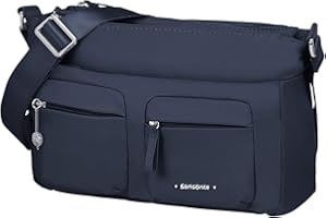 Samsonite Move 3.0 - Bolso de hombro M con 2 bolsillos delanteros, 28 cm, azul (azul oscuro)