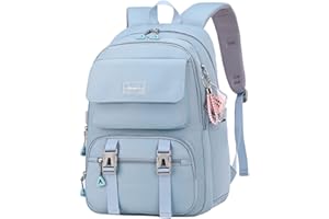 SellerFun Teen Girls Casual Backpack High Middle School Daypack Women Daily Travel Laptop Bag