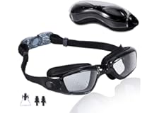 Rapidor Swim Goggles for Men Women Teens, Anti-Fog UV-Protection Leak-Proof, RP905 Series…