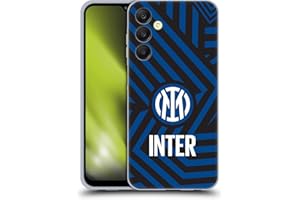 Head Case Designs Licenza Ufficiale Inter Milan Astratto 1 Modelli Custodia Cover in Morbido Gel Compatibile con Samsung Galaxy A25 5G