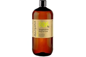 Naissance Glycérine Végétale / Glycérol (n° 806) – 1 litre – 100% naturelle – Pharmacopée Européeenne – Alimentaire, Végan, sans OGM, sans parfum - Humectant naturel