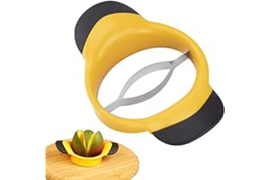 HFYMXNB Coupe-mangue,Trancheuse à mangue,Cortador de Mango, Utilisée pour Fendre et Carotter la Mangue