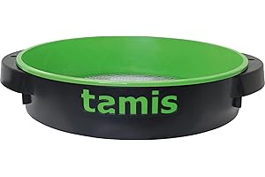 TRIUSO Sand Sieve Diameter 48 cm Made of High-Quality ABS Plastic 6 x 6 mm