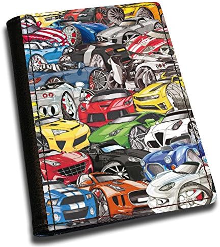 Koolart Ultimate Cartoon Passport Cover of Supercars by KoolKarz