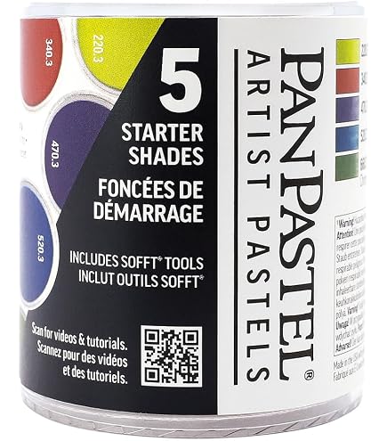 Outils SOFFT Pour Pastels PANPASTEL - Couteaux Et éponges - Formes Interchangeables