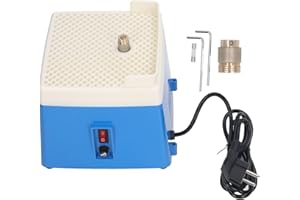 MENDUNER Buntglas Schleifmaschine, Stained Glass Kit, Tragbar, Kunst Schleifverarbeitungs Werkzeug Set, Staubdicht, mit 1 Zoll Bit, EU Stecker