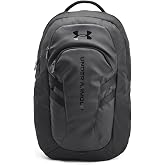 UNDER ARMOUR Hustle 6.0 Pro Backpack Unisex Adult Backpack (Pack of 1), Black/Black, One Size, Luggage