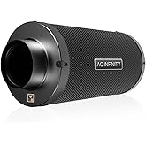 AC Infinity Aktivkohlefilter 150 mm – mit Premium-Aktivkohle | Aus Australien, passend für Inline-Lüfter zur Geruchskontrolle