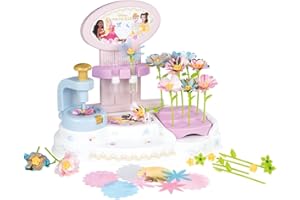 Smoby - Disney Princesses - Flower Market - Activité Manuelle - Création de Fleurs - A Partir de 3 Ans - Fabrication Française
