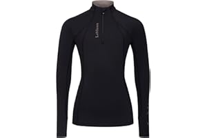 LeMieux Young Rider Classique Childrens Long Sleeve Base Layer - Black