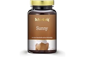 Dr. Peter Hartig Sunny – Natürliche Bräune & Hautpflege mit Karottensamenöl, Carotinoiden, Vitamin A und Folsäure – 200 Kapseln für Strahlende Haut, ohne Selbstbräuner, 100-Tage-Vorrat