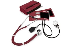 NCD Medical Burgundy Aneroid/Sprague Set