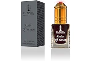 Amber of Yemen 5ml Parfum Duft - El Nabil Misk Musk Moschus Parfümöl für HERREN & DAMEN - Oil Attar Scent