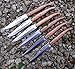 Produktbild Laguiole 5910 Bougna Frankreich. 'Rustique'Sammlung. ausgezeichnete Handwerkskunst aus Tisch knives.Forged, von hand gefertigte Klingen, Messing und Palisanderholz inland und Gehrungen z. B. rivets.Each Messer sind einzeln aus natürlichen Materialien hergestellt, kein Messer wird die gleichen Bringt Charakter .23.5 cm Gesamtlänge