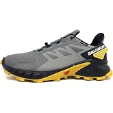SALOMON Erkek SUPERCROSS 4 GTX Gri - Sarı