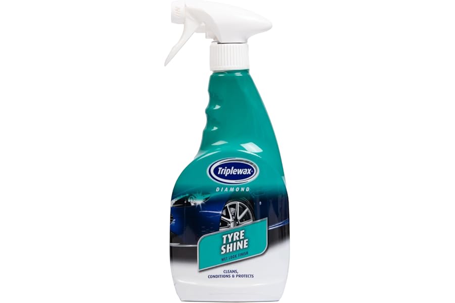 Triplewax Tyre Shine 500 ml – Long-Lasting Wet Look for Car Tyres
