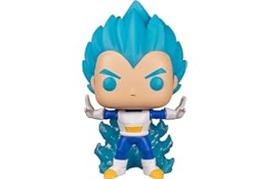 Funko Pop Dragon Ball Super Vegeta Super Sayian Blue Final Flash #713 - Brille dans Le Noir Pop Exclusive Edition Pop Anime Figurine Dragon Ball Z