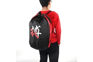 WOSUNE Sports Bag, Taekwondo Backpack Quick Release Buckle Quick Release Buckle for Taekwondo for Sparring for Gym Boxing for Sanda Training("Beat" word protective gear bag)