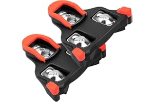 Thinvik calas de Bicicleta de Carretera, Compatibles con Shimano SPD-SL Pedales de Sistema de Bloqueo, para Shimano SH10, SH11, SH12