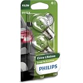 Philips P21/5W LongLife EcoVision, 12V 1016 Stop Ampul &Ccedil;ift Duy &Ccedil;apraz Tırnak 2 Adet, 2'li Paket