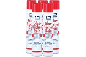 DR.BECHER 5x Dr. Becher Glasflächen Reiniger 500ml Sprühdose