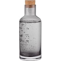blomus Carafe à eau -HYDRA- | Carafe en verre 500 ml avec couvercle en liège | Pichet à eau couleur Clear | 8B x 21H cm