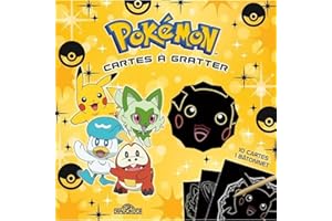 Pokémon – Cartes à gratter – Les nouveaux Pokémon de Paldea – Pochette avec 10 cartes à gratter et un bâtonnet – Dès 6 ans