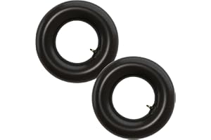 Wiltec 2 x luftslang, uppåtklippare, 18 x 8,50–8 däckslang, vinkelventil, grästraktor
