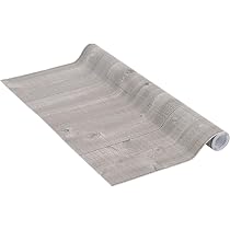 Papier Adhésif Bois Venilia - Autocollant Meuble Et Cuisine | Effet Pin Taupe | Sans Bulles - 67,5cm X 2m