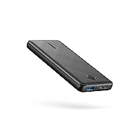 Anker Power Bank, Compact Portable Charger (PowerCore 10K) 10,000mAh Battery Pack with PowerlQ Charging Technology and USB-C