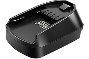 Ecarke Kompatybilny adapter akumulatorowy do BO sch Multitool BOSB18C GBA 18 V BAT609 BAT610 BAT618 na BO sch PBA18V AL1810 AL1830 konwerter narzędzi akumulatorowych, przenośny adapter akumulatorowy