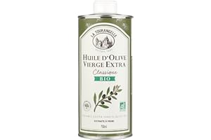 La Tourangelle - Huile d'olive vierge extra Bio - Extraite à froid - Huile de grande qualité - 750ml