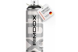 RIMDOX 1K Kunststoff Haftprimer | Haftvermittler auf Kunststoffen | Teil- & Komplettlackierung für Radkappen, Kfz-, Motorrad- und sonstigen Kunststoffteilen | 1x 400 ml Spraydose