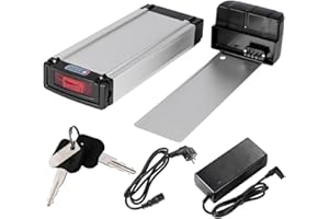 ZHIKAN Batteria 36V 15.6Ah 561Wh agli ioni di Litio delle Biciclette Elettriche Batteria al Litio con e 2A Caricabatteria per E-bike Mifa, Prophete，E-GO! Wondervelo,Hapex