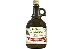 Le Terre di Colombo – Huile d’olive extra-vierge, à la saveur extra-fruitée et produite en Europe, 1 l