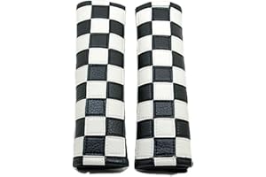 TrOuJIpxz Imbottitura morbida per cintura di sicurezza dell'auto, confezione da 2 pezzi, in poliuretano, per Mini Cooper JCW ONE S R61 R60 R55 R56 R57 F54 F55 F56 F57 F60 Clubman Countryman Hardtop